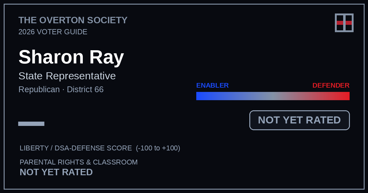 Sharon Ray scorecard